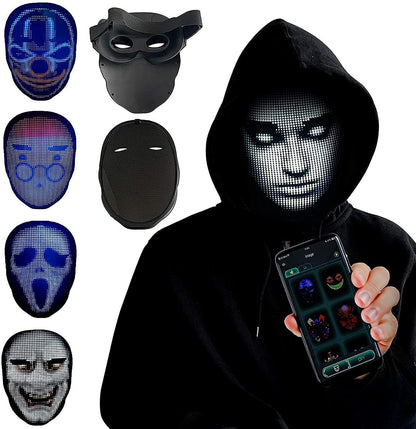 Luminous LED Smart Mask